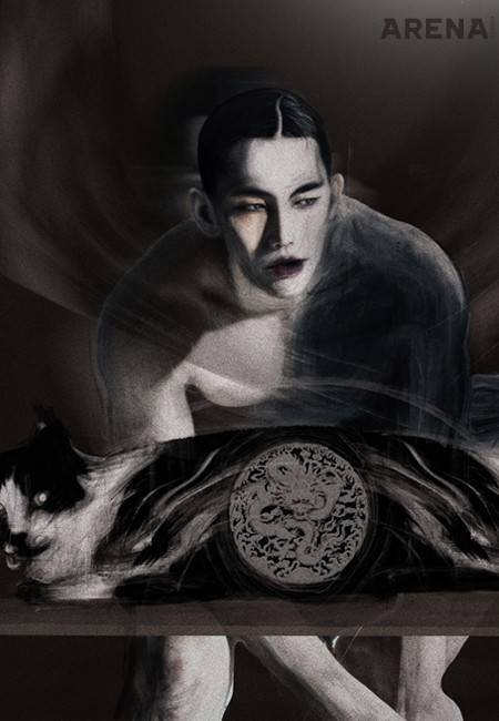 ‘Self Portrait’ 2021, 5360×5045px, digital art work.