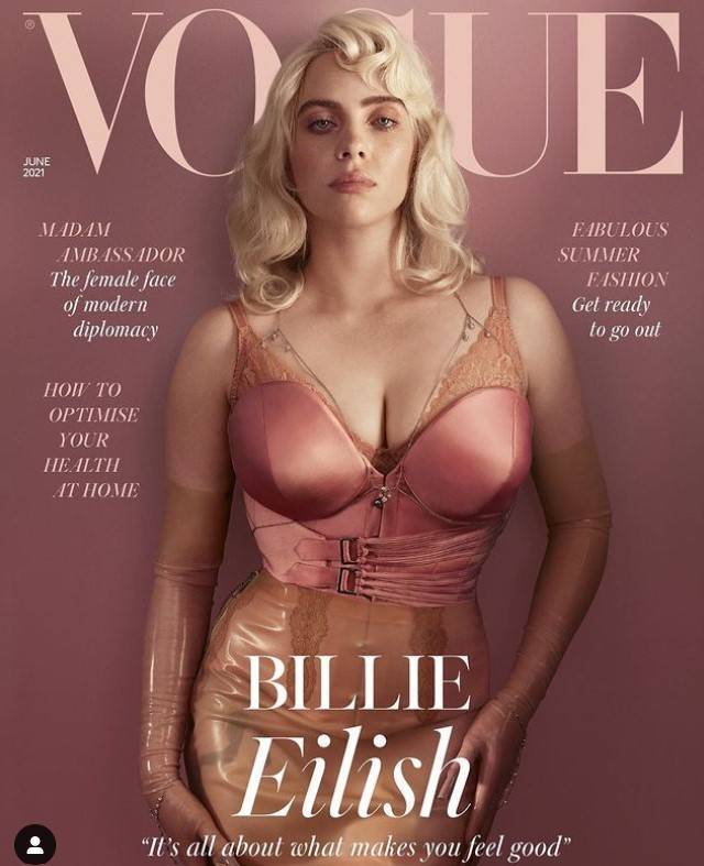 사진=빌리 아일리시 인스타그램