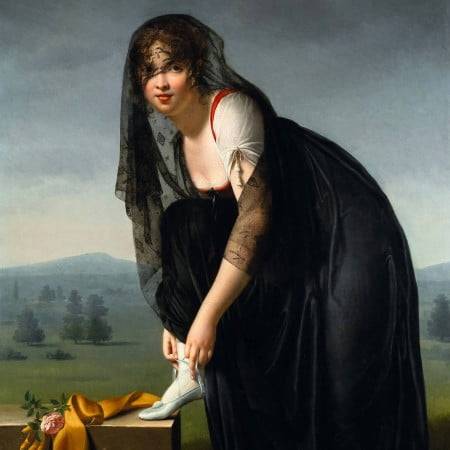 프랑스 여류화가 마리 드니스 빌레르(Marie-Denise Villers) 작 '우아하면서 자신감 있게'/ 프랑크푸르터알게마이네차이퉁 홈페이지 캡처