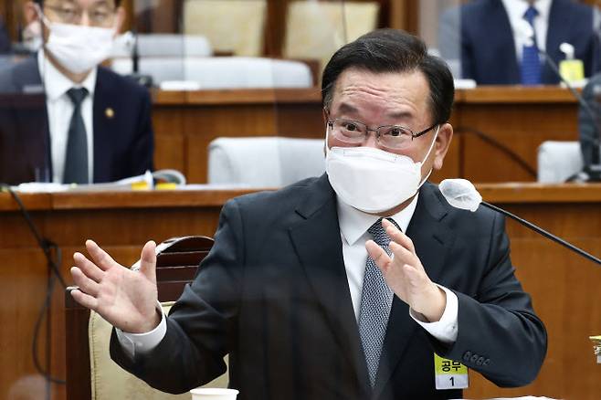 김부겸 국무총리 후보자. [사진=이데일리 노진환 기자]