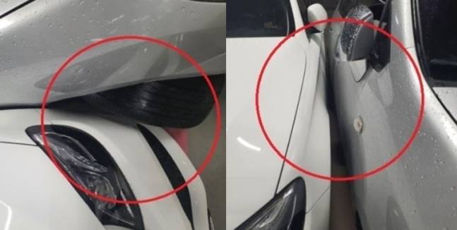 누리꾼 A씨가 인터넷 커뮤니티 보배드림에 올린 사진.