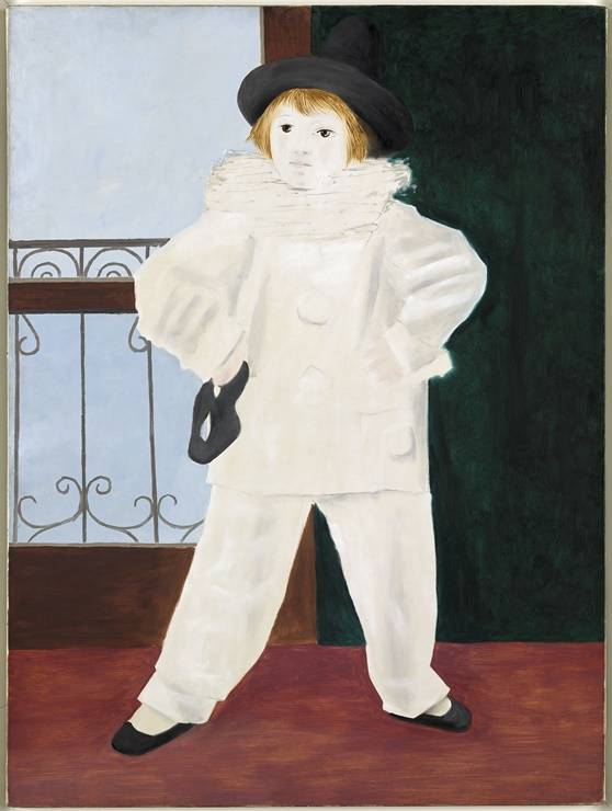 파블로 피카소, 피에로 복장의 폴, 1925, 캔버스에 유화ⓒ 2021 - Succession Pablo Picasso - SACK (Korea)