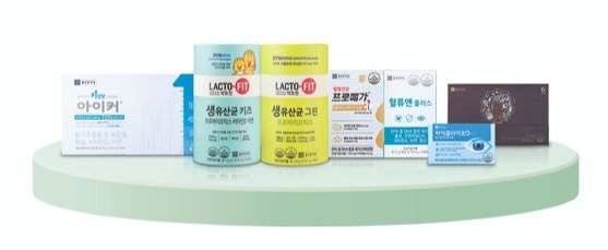 종근당건강의 인기 제품들. [사진 종근당건강]