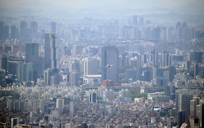 서울 강남권 아파트 단지 전경. /연합뉴스