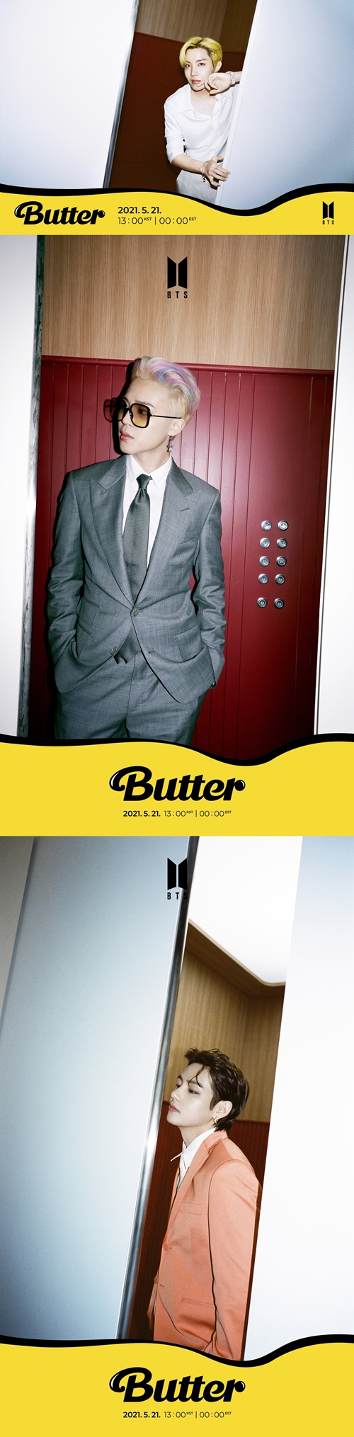 방탄소년단이 새 디지털 싱글 `Butter`의 첫 번째 콘셉트 개별 티저 포토 공개를 완료했다.  사진=빅히트 뮤직