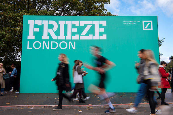 Frieze London 2019. Photo by Linda Nylind. Courtesy of Linda NylindFrieze.