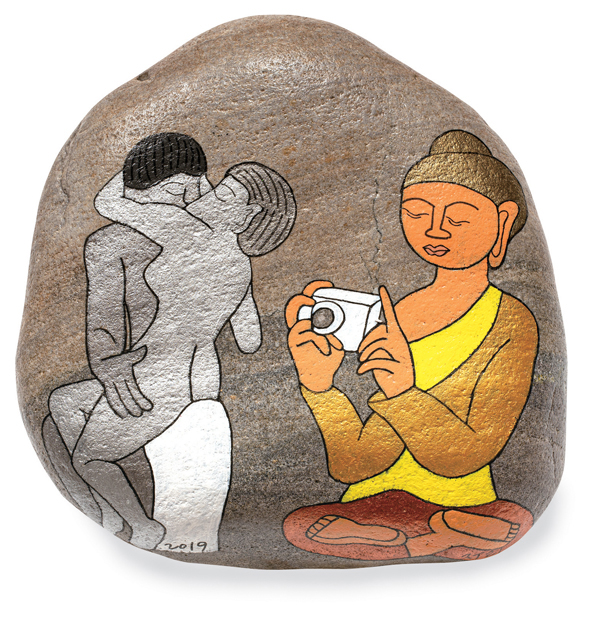 그대 안의 붓다 Buddha in you_Acrylic on Stone_2010-2020 (2).jpg