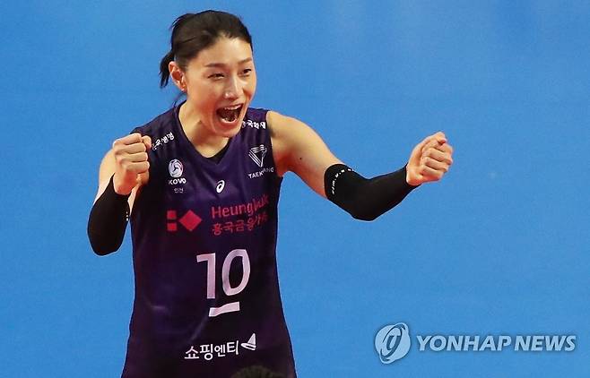 중국리그 상하이와 입단 합의한 김연경 [연합뉴스 자료사진]