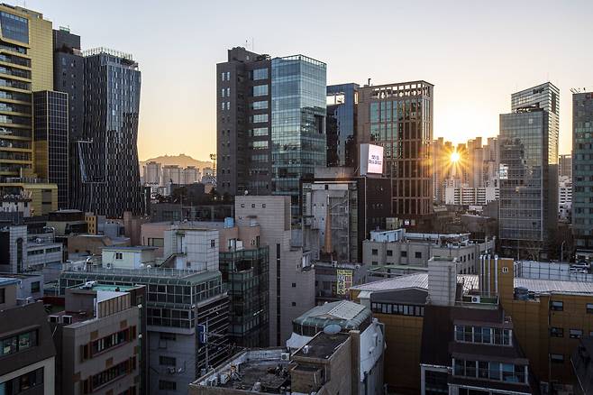 지난 1월 서울 강남구 신사동 일대 모습. /이신영 영상미디어 기자