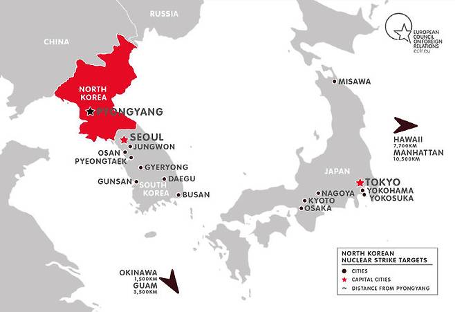 출처: ECFR, 'In search of North Korea’s nuclear doctrine'