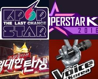 출처: SBS, MBC, 엠넷