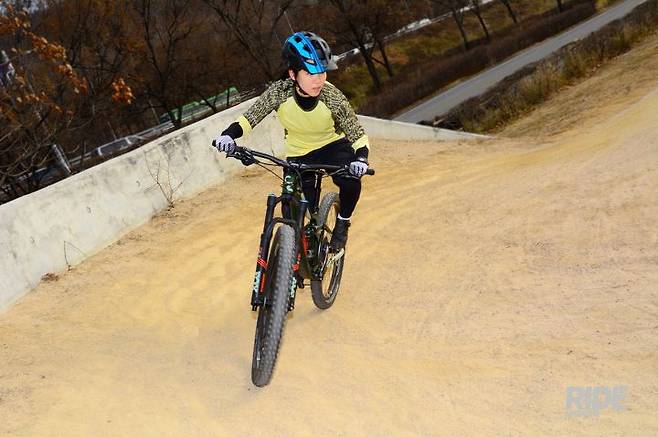 겨울 자전거 라이딩