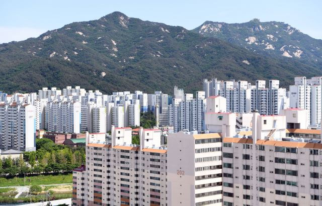 경기도 의정부시 신곡동 아파트 단지의 모습. 권현구 기자