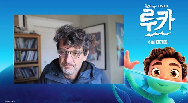 디즈니·픽사 영화 '루카'의 엔리코 카사로사 감독. 월트디즈니컴퍼니 코리아 제공
