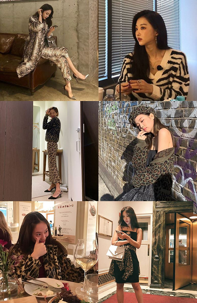 출처: 한예슬 / 장희진 / 김나영 / 제니 / 크리스탈 / 이사배 인스타그램