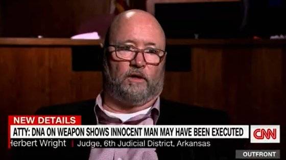 2017년 레델 리의 사형 집행 연기 요청을 거부한 허버트 라이트 판사는 CNN과의 인터뷰에서 ″합법적인 판단이었다″고 말했다. [CNN 캡처]