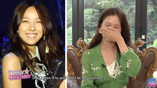 출처: arirang TV 'Showbiz Korea' / (좌) 이효리 (우) 고민시