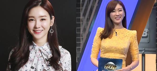 출처: (왼)공서영 인스타그램 캡처,(오)SPOTV 베이스볼워너B 캡처