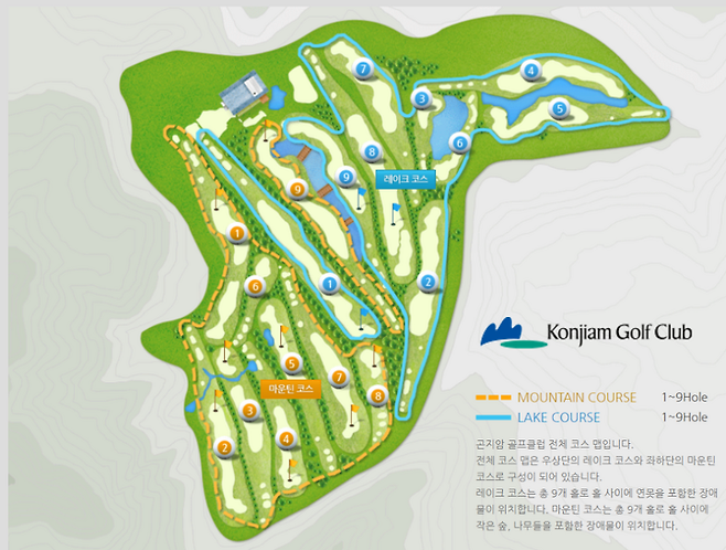 출처: konjiamgolfclub.co.kr