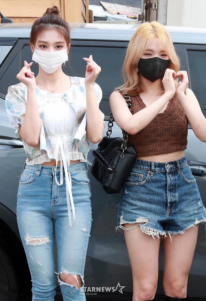 이나경-노지선 '귀여움이 한도초과'[★포토]