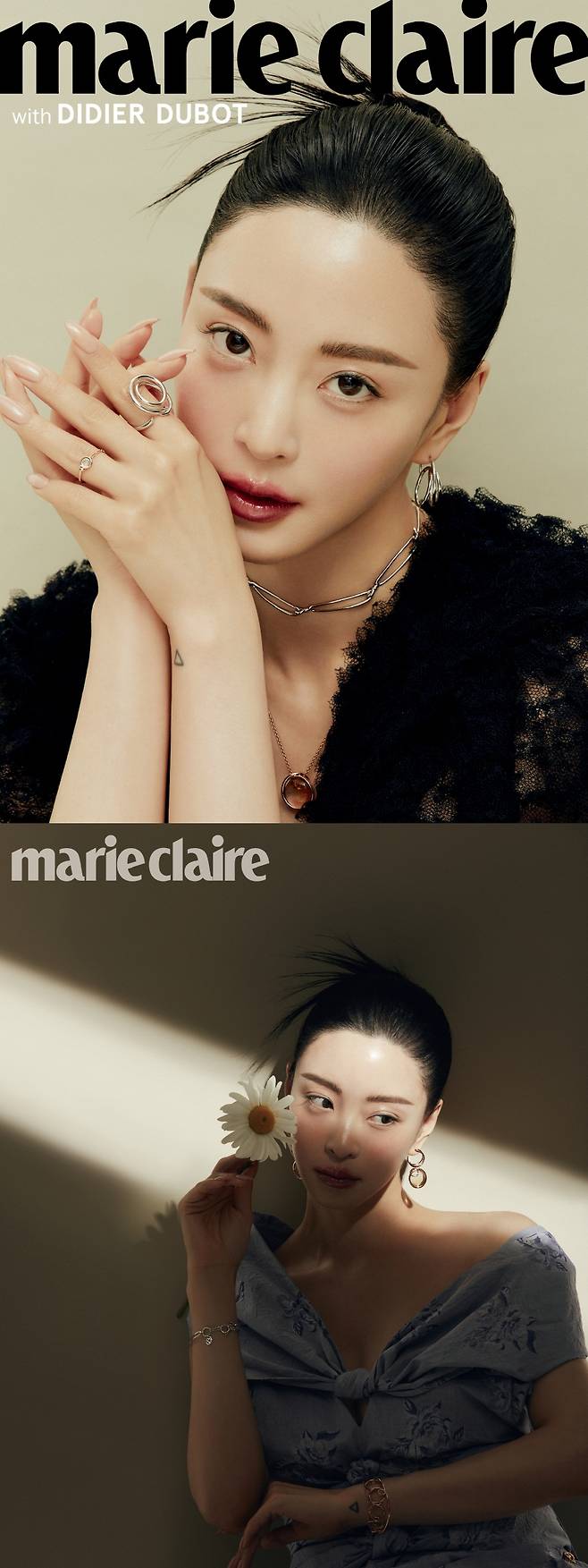 Actor Han Ye-seul also showed off her flawless Beautiful looks in a cool-over hairstyle.On the 26th, magazine Marie Claire released a picture of Han Ye-seul, a synonym for pretty.Han Ye-seul in the pictorial produced a fascinating atmosphere with a brilliantly glowing jewelery; it gives clear and neat Feelings overall.Han Ye-seuls unique positive energy and unique eyes also capture the Sight.The costume, body line, and jewelery that give cool and warm Feelings are perfect, and Han Ye-seuls irreplaceable presence is revealed again.Meanwhile, Han Ye-seuls full version of this picture can be seen in the June 2021 issue of Marie Claire.photomarie clairre