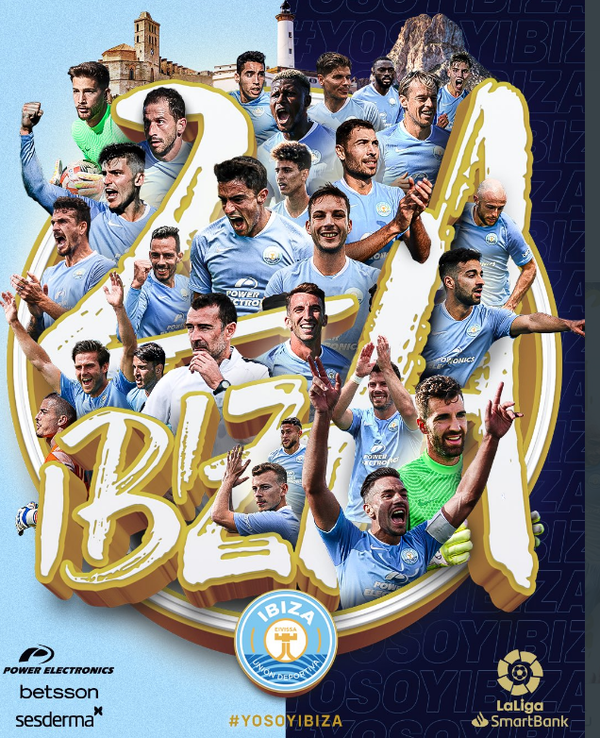 2부 리그로 승격한 UD이비사. UD이비사 SNS 캡처.