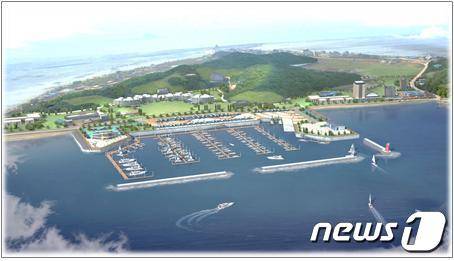 화성 제부 마리나항이 6월18일 개장을 앞두고 오는 30일까지 계류장 사용자를 모집하고 있다.(경기평택항만공사 제공)© 뉴스1