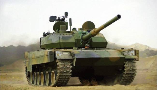 중국산 15식 경전차. [중국 CCTV 캡처]