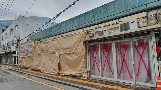 수원역 집창촌 [촬영 김솔]