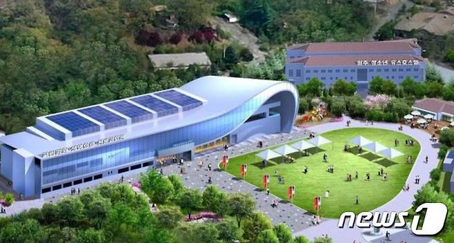 국립강원 전문과학관 조감도 일부. (원주시 제공.) 2021.6.1/ 뉴스1