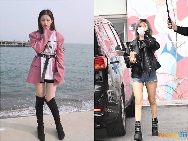 소연(사진=(여자)아이들 공식 인스타그램, 뉴스엔DB)