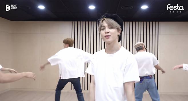 '우아하거나 귀엽거나' 방탄소년단 지민, 안무 연습 영상 '갭사이神' 무대천재