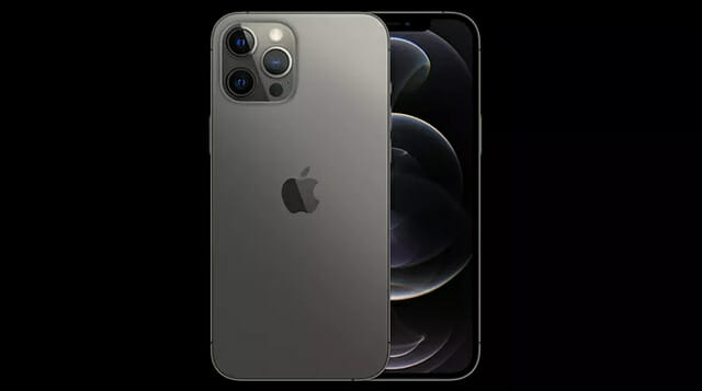 아이폰12 프로 모델의 그래파이트 색상 (사진=애플)