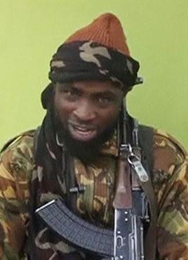 나이지리아의 이슬람 극단주의 무장단체 보코하람의 리더 바우바카르 셰카우 /비디오화면 캡쳐