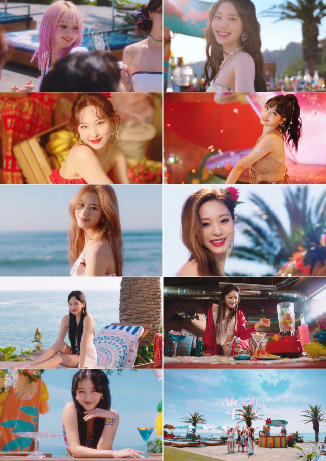 Group TWICE has released a refreshing charm with its new song Alcohol - Free Music Video.JYP Entertainment, a subsidiary company, first released the Music Video Teaser video of TWICEs title song Alcohol - Free on the official SNS channel on the 7th.In this teaser video, TWICE showed a powerful charm that could not help but fall in love with a smile that was released with a watery visual.The choreography, which is performed side by side in line with the rhythmic melody, reminded me of the modifier Pretty Girl next to a pretty child, and doubled the pleasure of reminding me of a brilliant summer festival with transparent sea, warm sunshine and green palm trees.In addition to the Teaser image, a colorful cocktail appeared in the movie Teaser image as City of London, amplifying the curiosity about the new song Alcohol - Free.TWICEs new album, Taste City of London Love, which will be officially released at 1 p.m. on the 11th (0 p.m. Eastern time in America), recently exceeded 500,000 pre-orders.It is the third achievement after the mini 9th album MORE & MORE and the regular 2nd album Eyes wide open, and TWICE succeeded in becoming a half-millione seller for the third consecutive time.Alcohol - Free was written, composed and arranged by JYP Entertainment representative producer Park Jin-young, and composer Lee Hae-sol participated in the arrangement.Its an India Summer dance song that expresses a magical moment of falling in love, and it connects the hit lineage of Dance The Night Away in July 2018 and TWICE Table India Summer Song proved by More and More in June 2020.Expect those who set the record of 14 consecutive 100 million views by putting all the activity songs from the debut song OOH - AHH to the previous work I Cant Stop Me in the ranks of billion views, and will continue their consecutive hit march with a new title song movie that melts 9-color refreshing charm.TWICE has prepared a colorful comeback plan for domestic and foreign fans. Comeback Freemere Love Live at 12 pm on the 9th!Weed TWICE: Tasting the Taste of Love (With TWICE: Tasting the Taste of Love) will be held.The comeback Love Live! will be broadcast live on six platforms, including YouTube, Facebook, Love Live!!, Twitter, TickTalk and Instagram.He also appeared on the same day (local time) on the Ellen DeGeneres Show, a sign-on program for United States of America NBC, to present his title song Alcohol - Free to viewers around the world for the first time.
