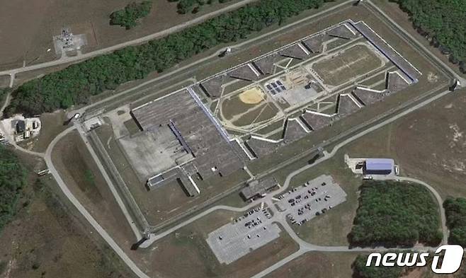 수감자 4명이 2019년 1월12일 탈옥을 감행한 미국 텍사스주 보먼트 지역에 위치한 교도소. © 뉴스1
