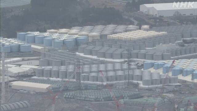 일본 후쿠시마 제1원전 오염수(사진출처: NHK 화면 갈무리) 2021.05.02