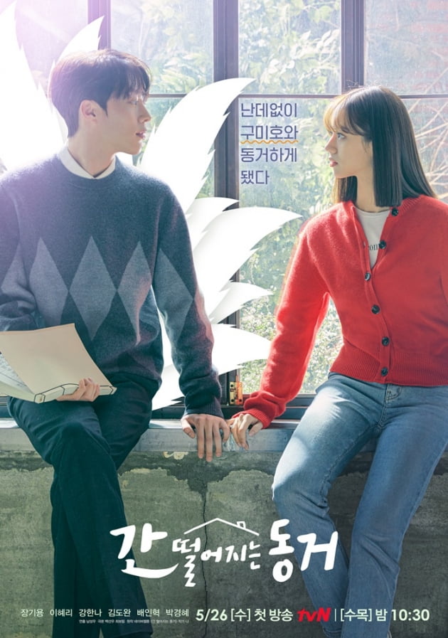 /사진=tvN 수목드라마 '간 떨어지는 동거' 포스터