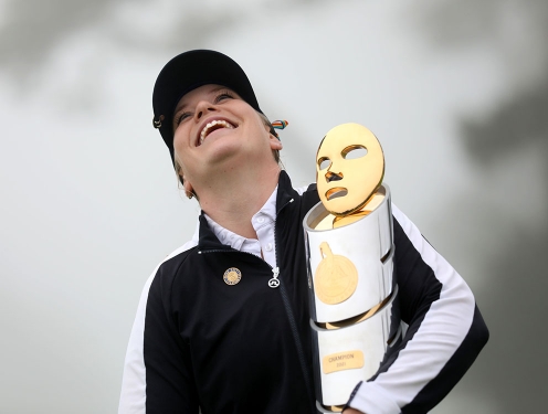 2021년 미국여자프로골프(LPGA) 투어 메디힐 챔피언십에서 우승을 차지한 마틸다 카스트렌. 사진제공=Getty Images