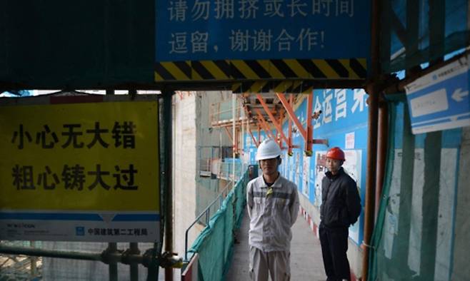 중국 광둥성 타이산 원자력 발전소의 2013년 모습. AFP=연합뉴스
