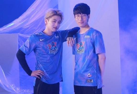 사진=LNG 공식 웨이보, 아이콘(좌)와 타잔(우)