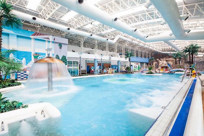 바다가 없는 소노문단양의 오션 플레이