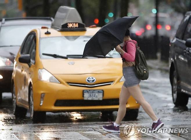 [EPA=연합뉴스 자료사진] 뉴욕의 택시