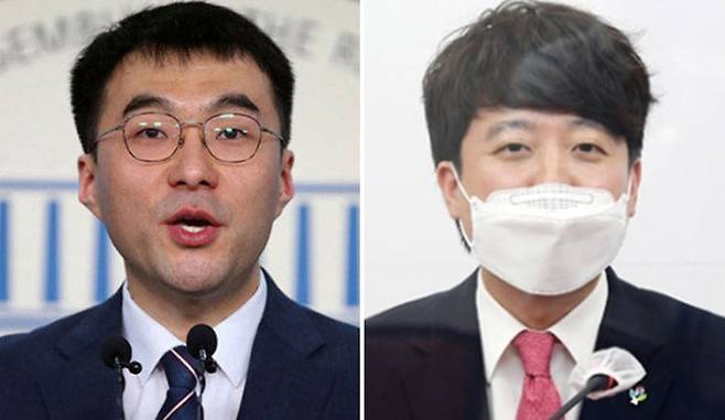 더불어민주당 김남국 의원, 국민의힘 이준석 대표. (왼쪽부터)