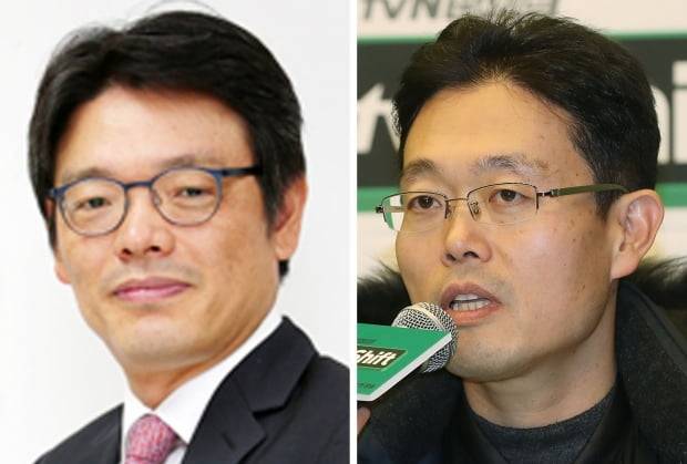 윤석열 전 검찰총장 측 대변인을 맡았던 이동훈 전 조선일보 논설위원(왼쪽)과 이상록 전 국민권익위원회 홍보담당관(오른쪽). /사진=연합뉴스