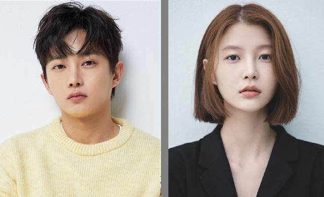 (왼쪽부터) 김민석, 임현주.