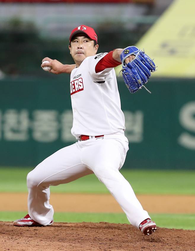 SSG 김강민.  SSG 랜더스 제공