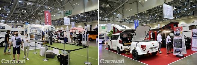 스타모빌 ST시리즈와 마레의 경차 캠핑카 레이밴 + 멍구 트레일러