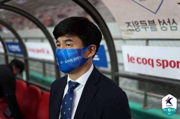 박건하 감독. ⓒ프로축구연맹