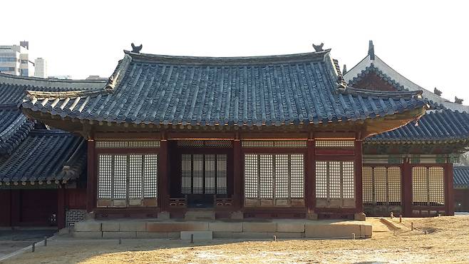 창경궁 숭문당. [사진 조선와요]